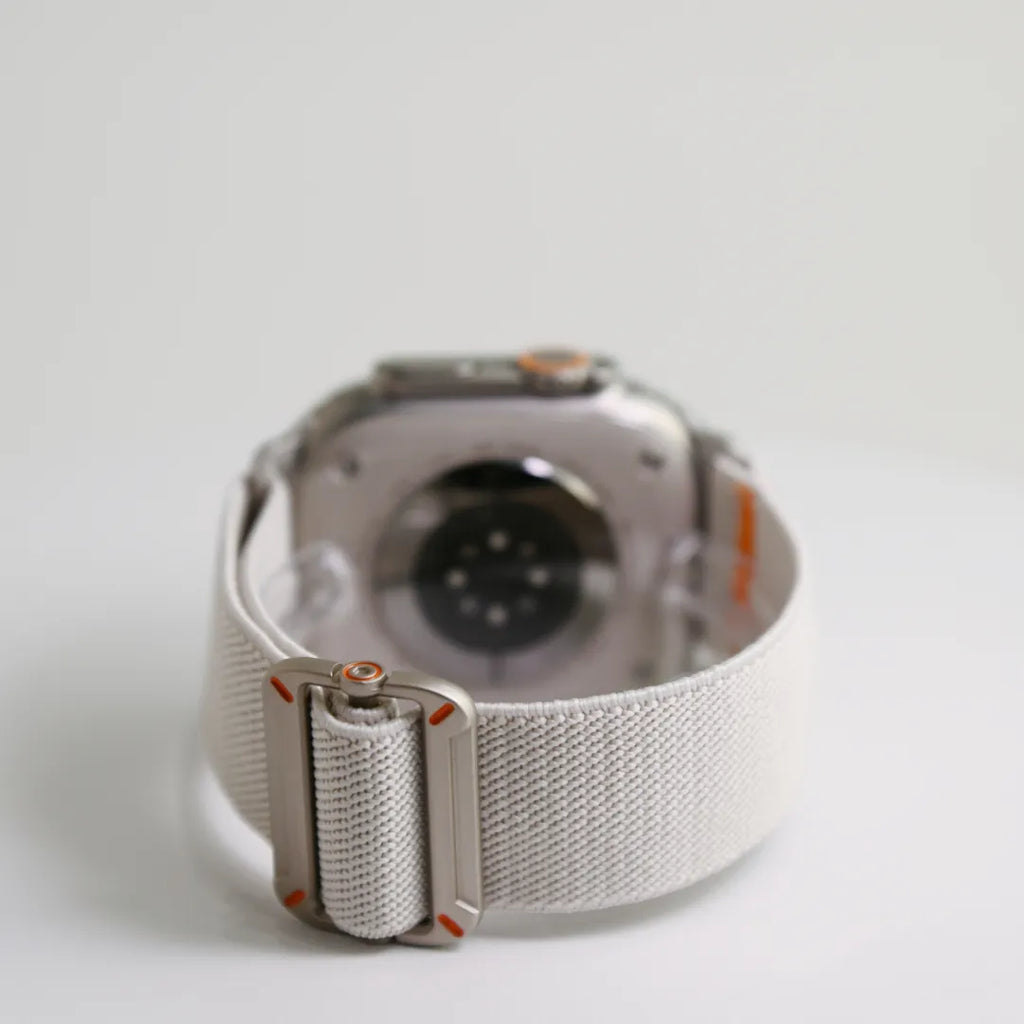 Fine-Woven Utility Watch Band for Apple Watch SE, Series 6–10 and Ultra, Starlight