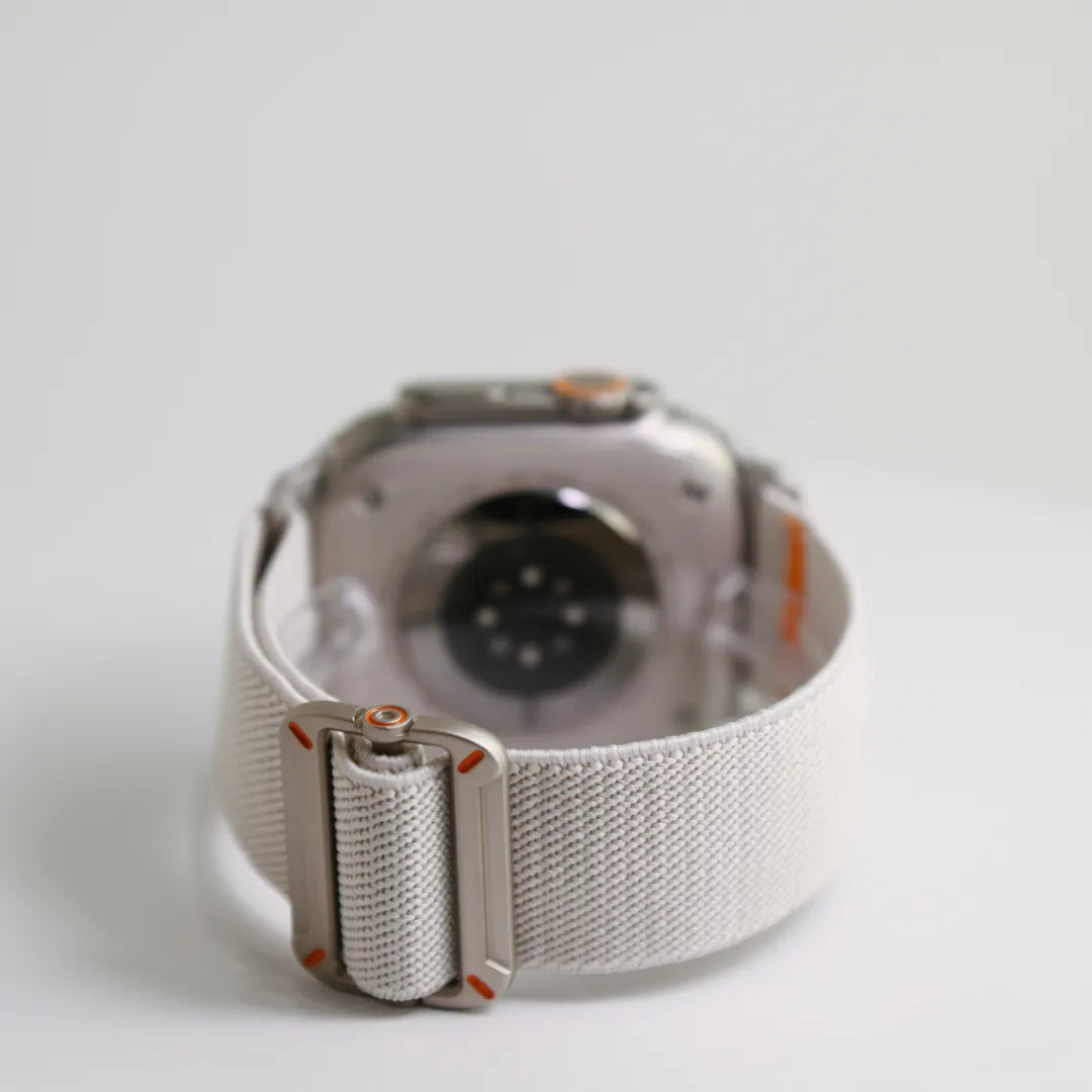 Fine-Woven Utility Watch Band for Apple Watch SE, Series 6–10 and Ultra, Starlight