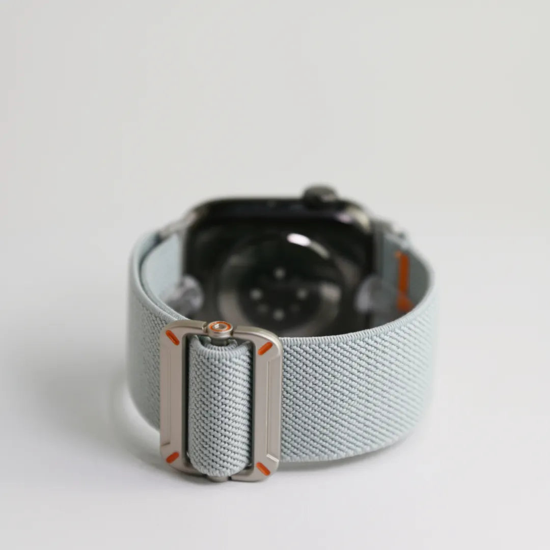 Fine-Woven Utility Watch Band for Apple Watch SE, Series 6–10 and Ultra, Stone Blue