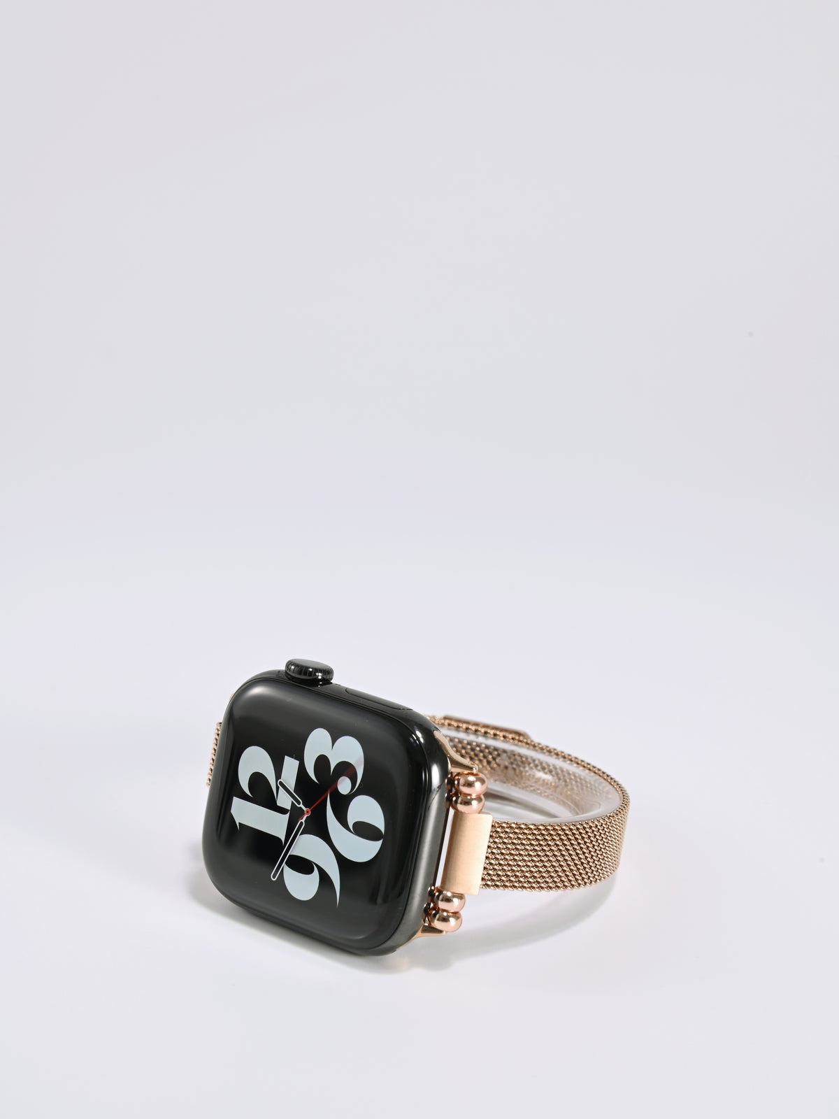 Sparkling Bead-Ring Milanese iWatch Band for Apple Watch SE and Series 6/7/8/9/10, main view 1