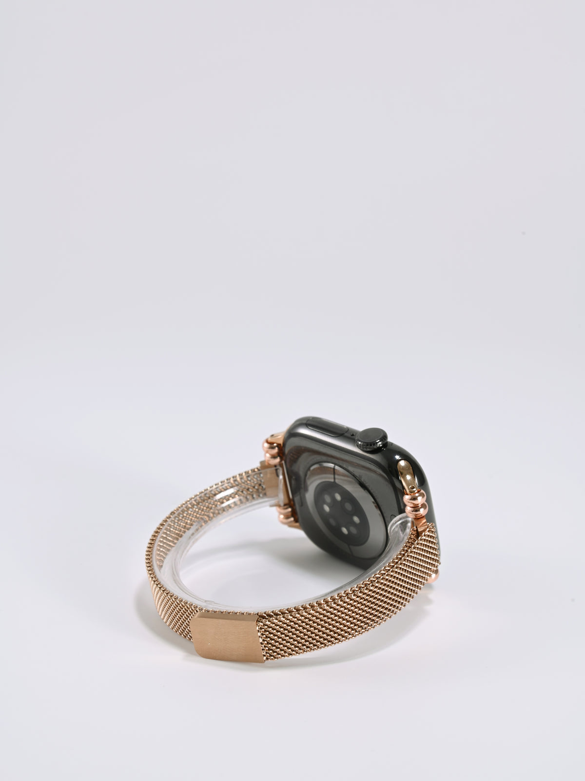 Sparkling Bead-Ring Milanese iWatch Band for Apple Watch SE and Series 6/7/8/9/10, main view 2