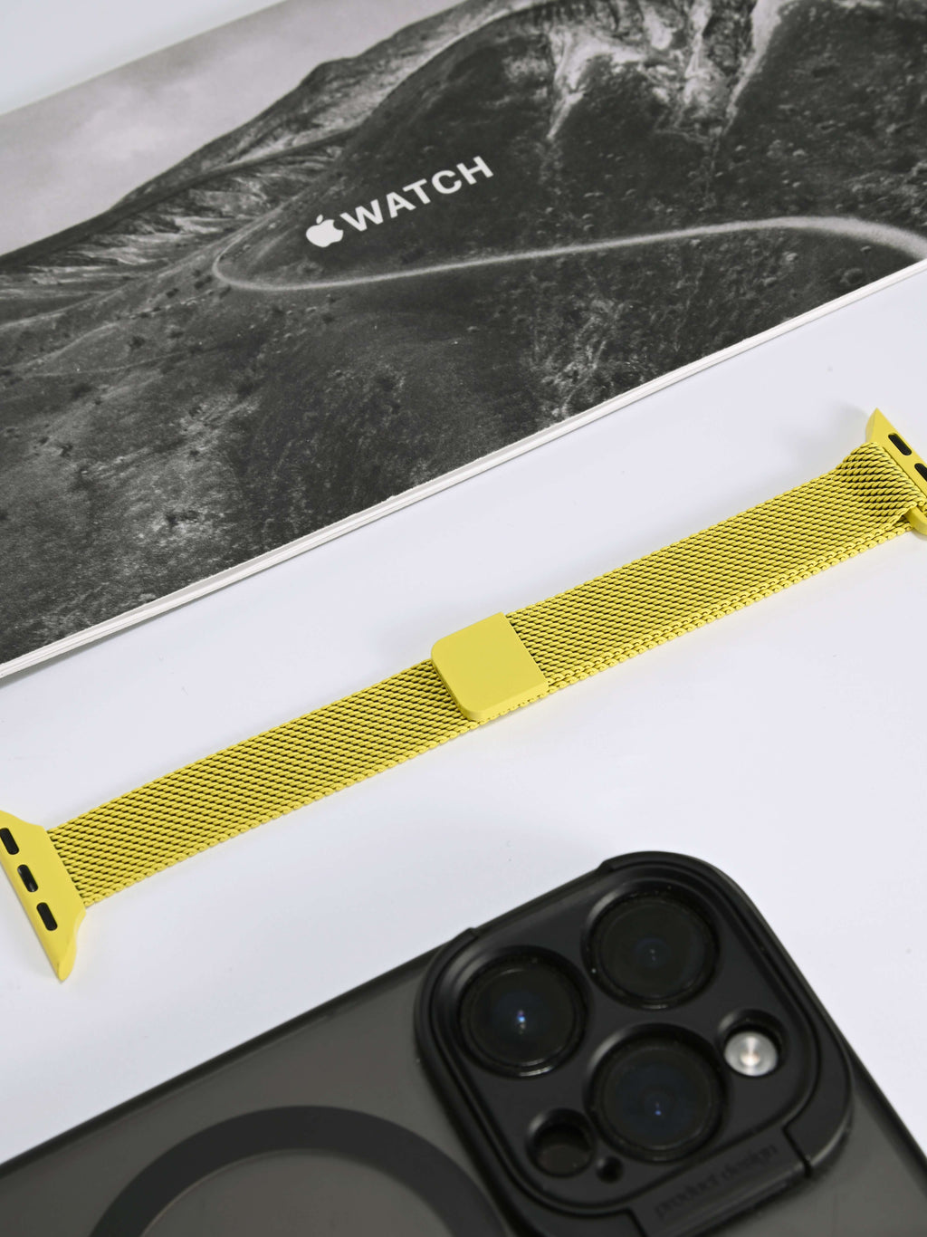 Slim-Waist Milanese iWatch Band for Apple Watch SE, Series 6/7/8/9/10 and Ultra, main view 10