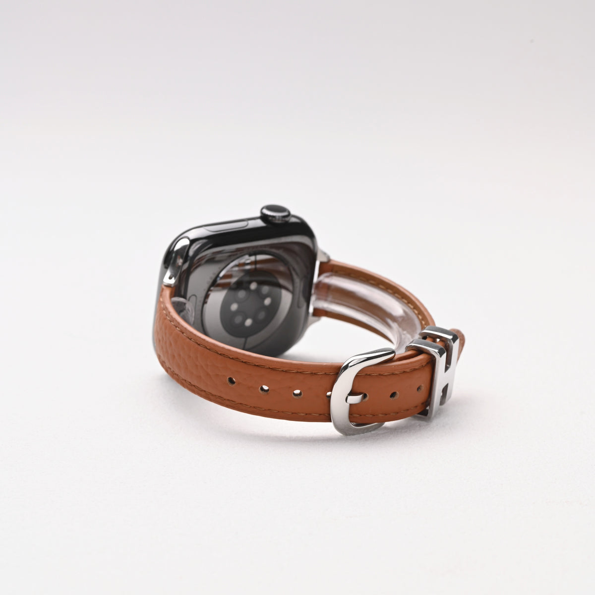 H-Clasp Genuine Leather Band for Apple Watch and iWatch Series 11/10 and Ultra, sku view 5
