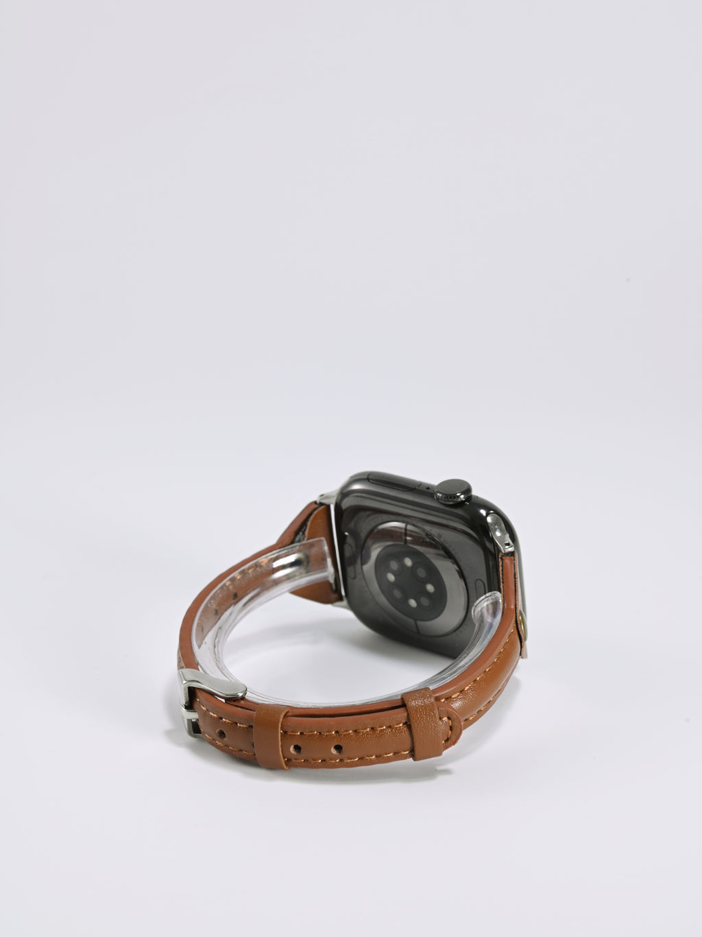 T-Stud Slim-Waist Genuine Leather iWatch Band for Apple Watch SE and Series 6/7/8/9/10, main view 8