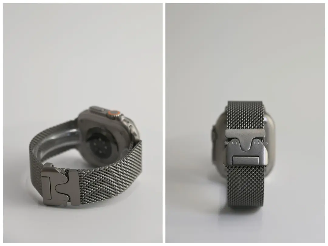 Stainless steel Milanese watch band — complete detail image 4