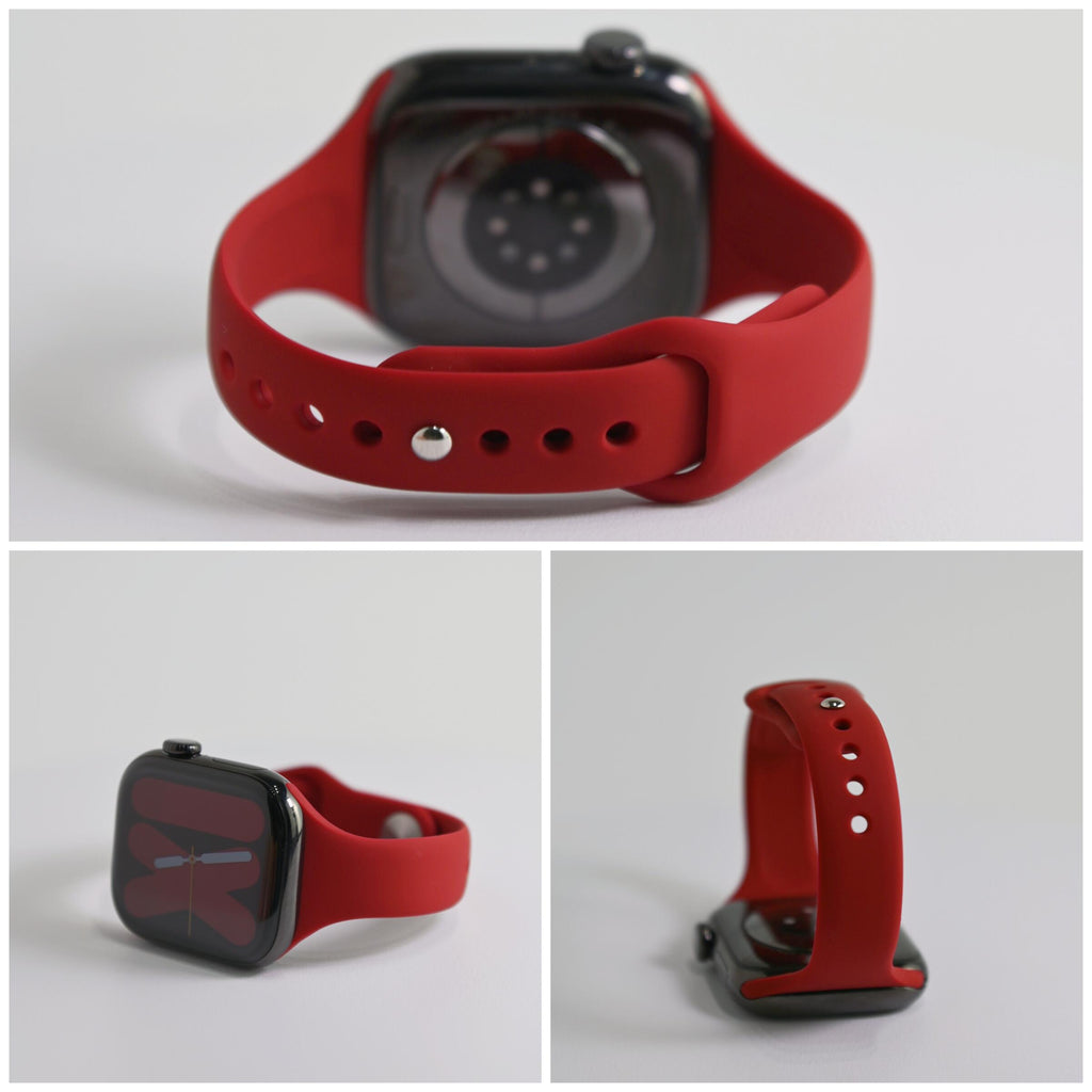 Colorful Slim-Waist Silicone Clasp Band for Apple Watch and iWatch