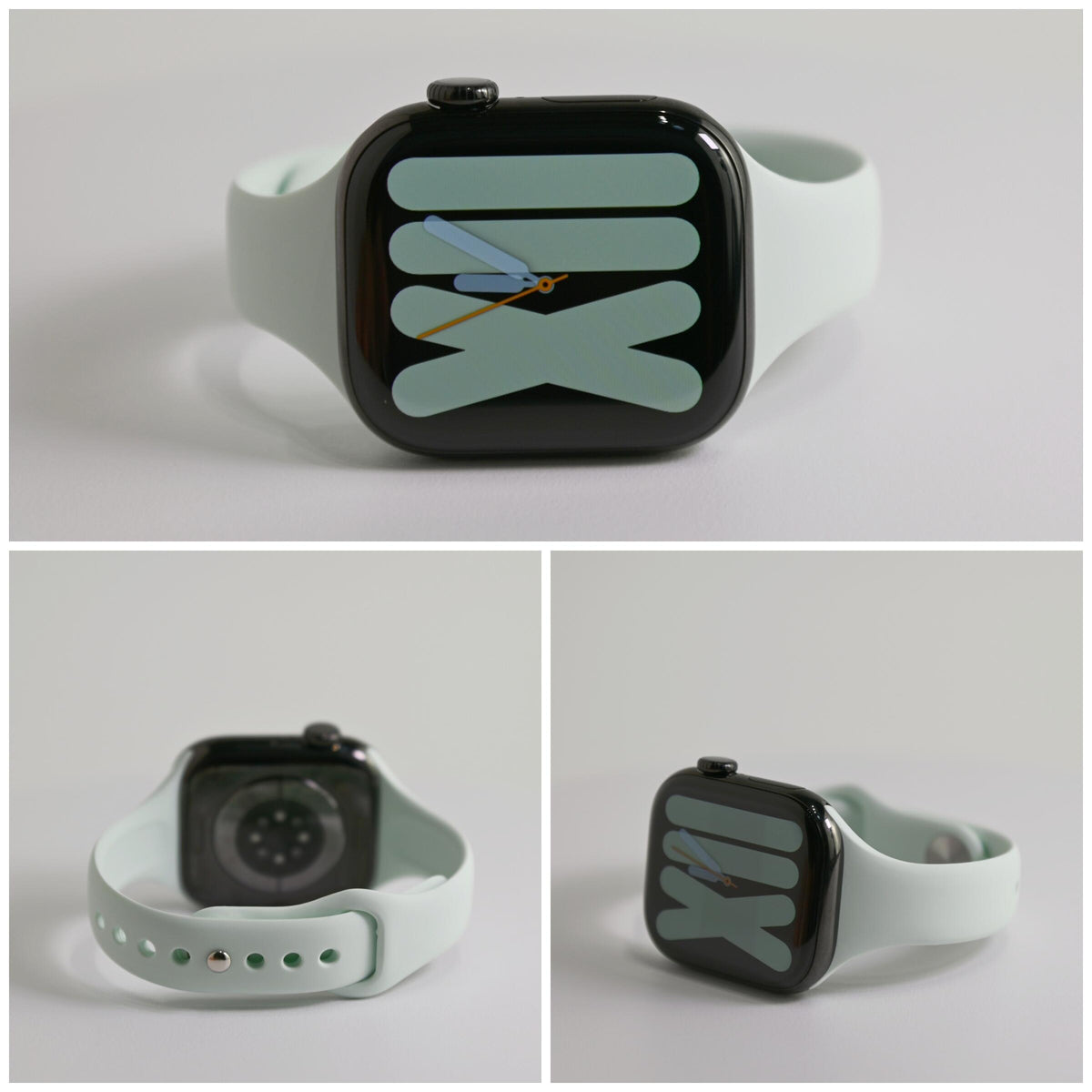 Colorful Slim-Waist Silicone Clasp Band for Apple Watch and iWatch