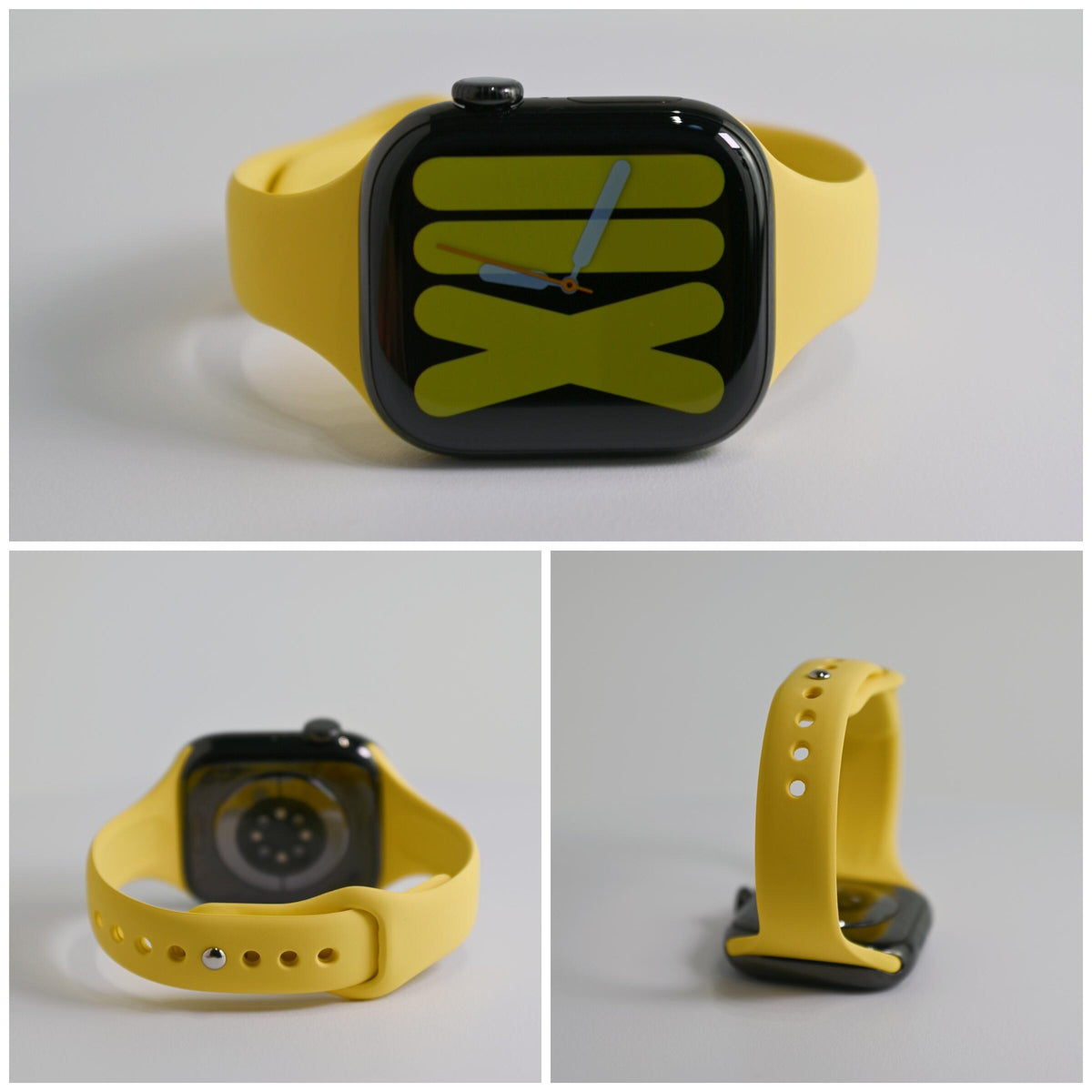 Colorful Slim-Waist Silicone Clasp Band for Apple Watch and iWatch