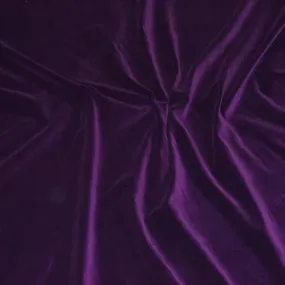 1 Metre Purple 100% Cotton Velvet Fabric, 44" Width TILL CODE P714