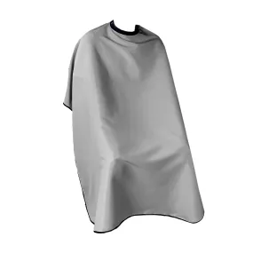 Allegro Combs Hair Cutting Cape Haircut Barber Apron Hair Stylist For Men Hair Cape Kids Cutting Adjustable Water Resistant One-Size-Fits-All 46 X 60 In. 1 Pc. (Gray)