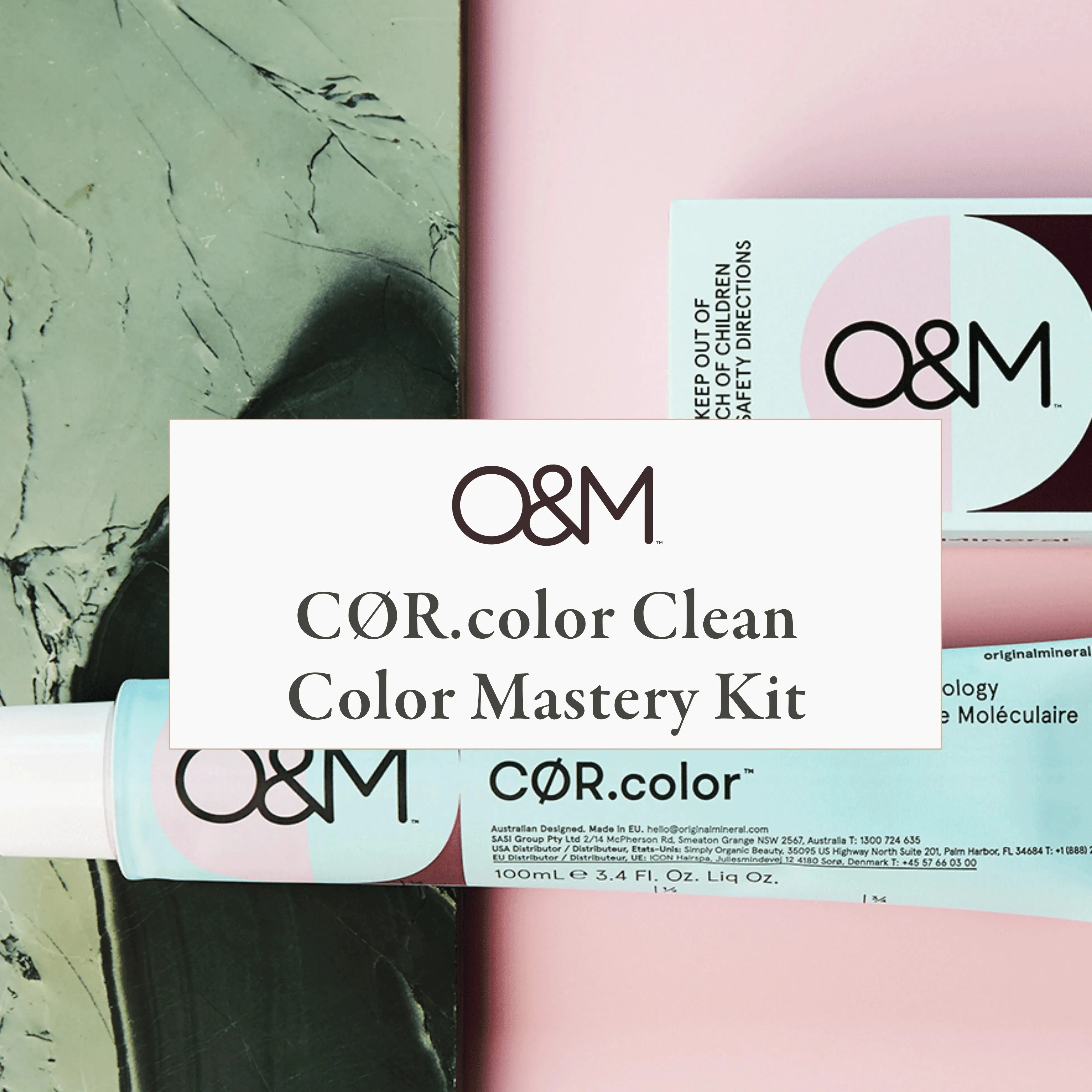 CØR.color Clean Color Mastery Kit