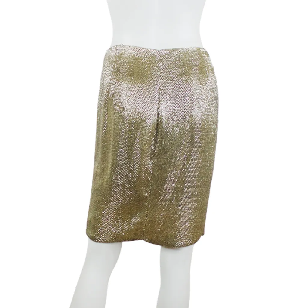 Gold Beaded Skirt