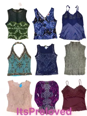 Grab it in $9; y2k Beaded, Tops, Dresses and Skirts(RX-740)