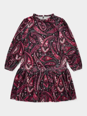 GWD Paisley Velvet Dress