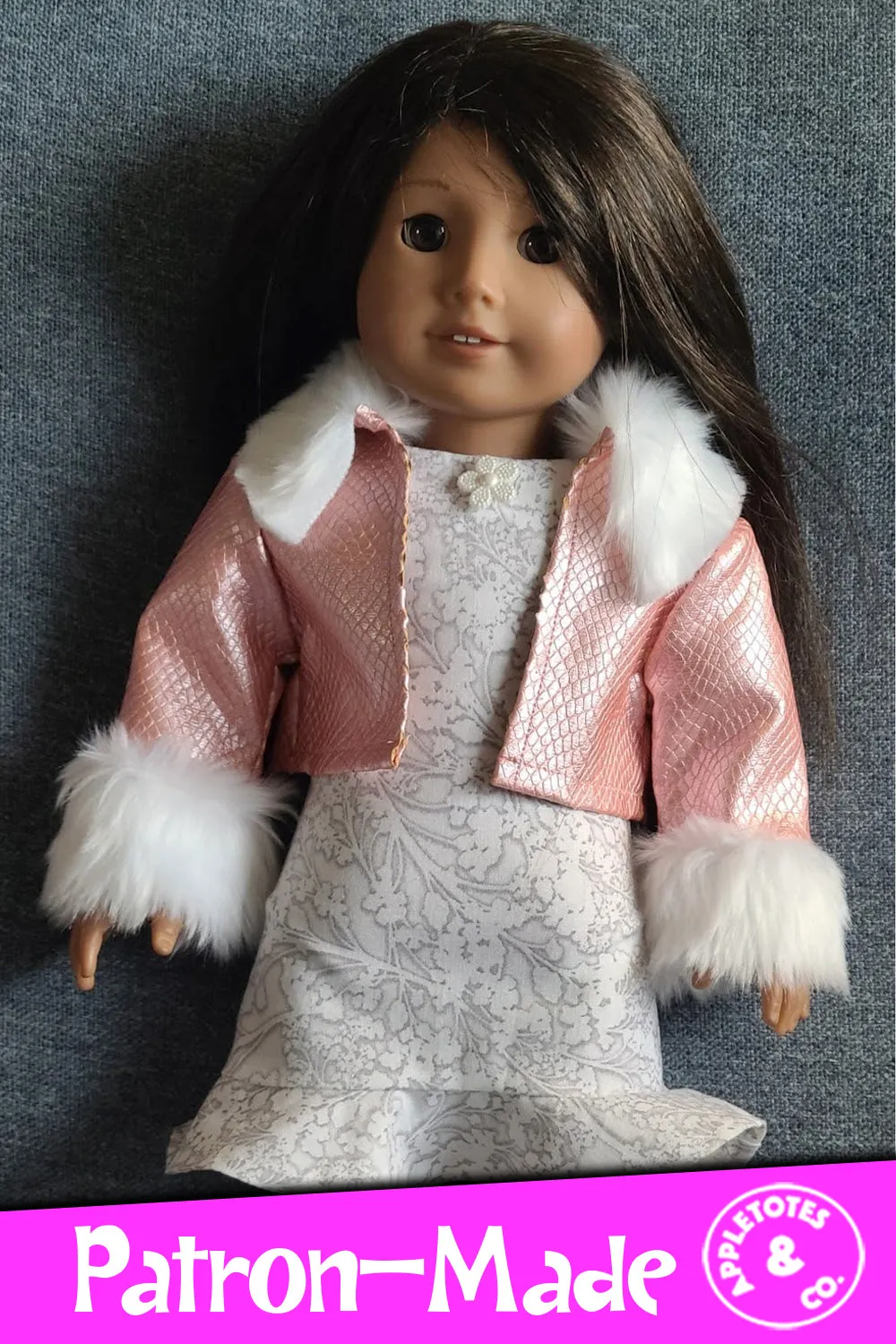 Parker Jacket 18 Inch Doll Sewing Pattern