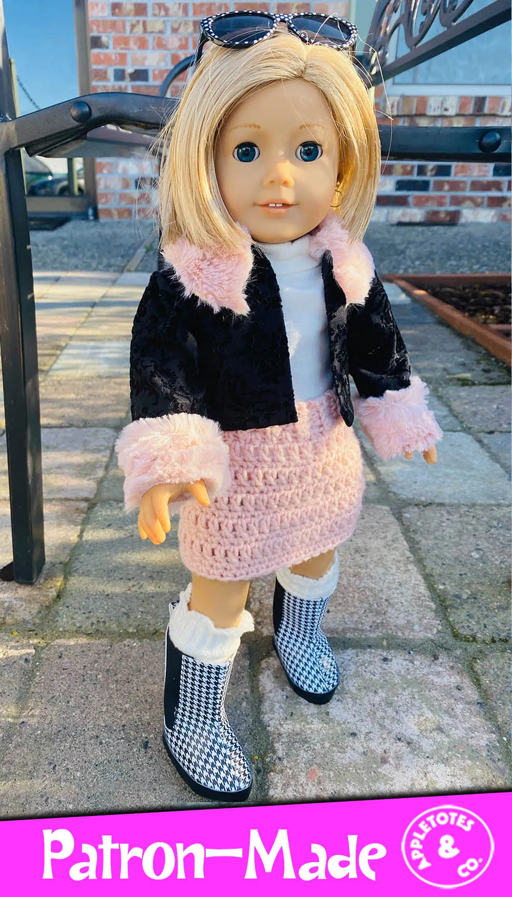 Parker Jacket 18 Inch Doll Sewing Pattern