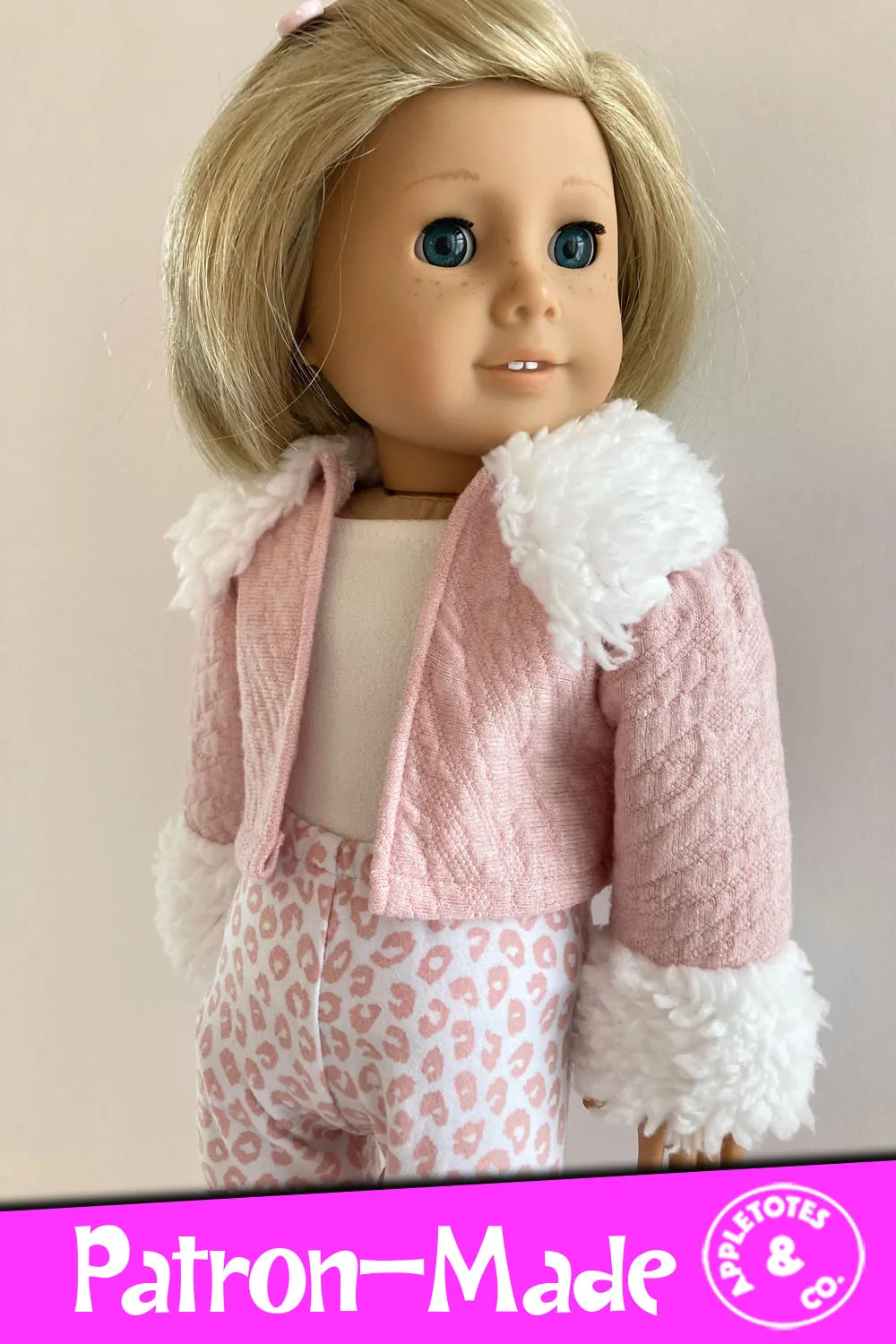 Parker Jacket 18 Inch Doll Sewing Pattern