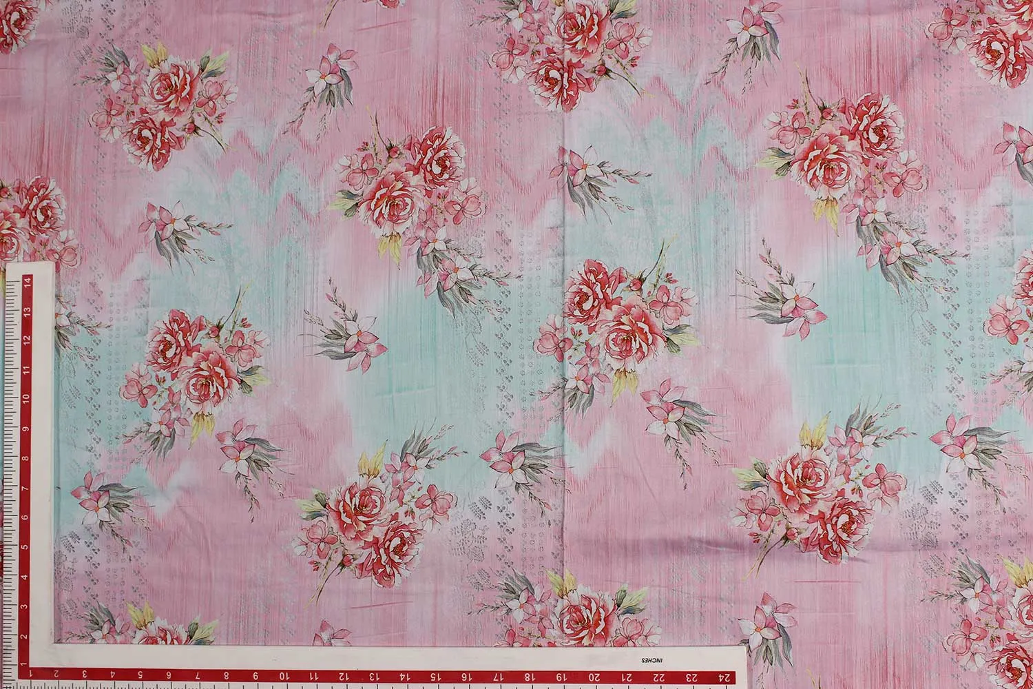 Pink Cotton Satin Fabric