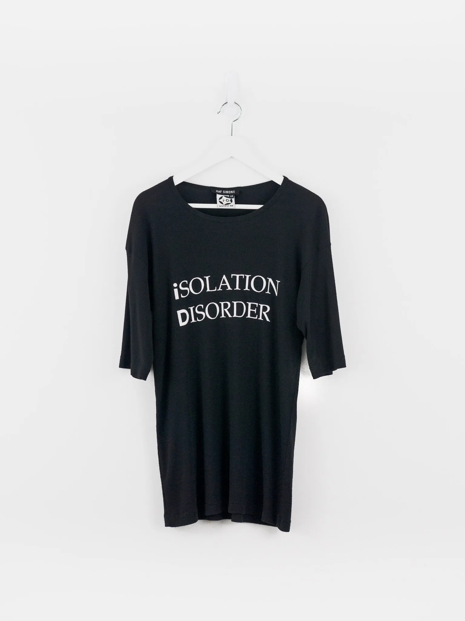 Raf Simons "Isolation Disorder" i-D Magazine Exclusive Tee