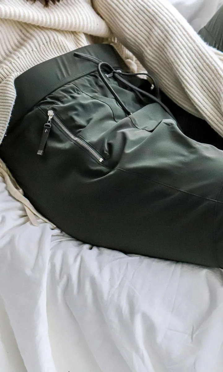 Raffaello Rossi Khaki Jog Pant