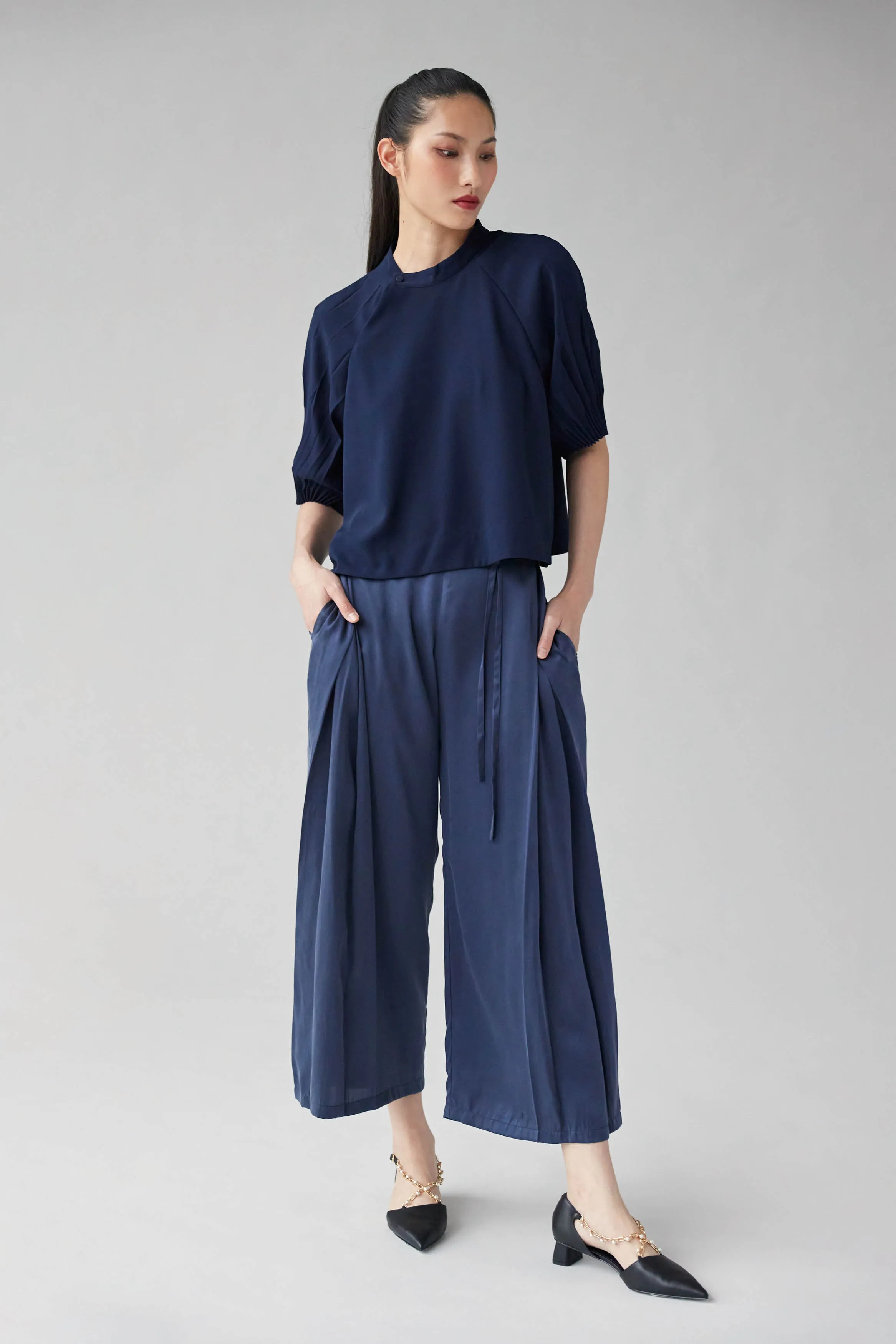 SILK ROMY TROUSERS