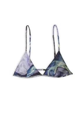 Silk Triangle Bralette