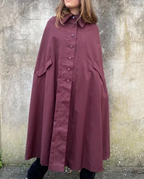 Vibrant Burgundy Margit Bradt Cape